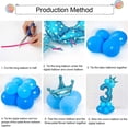 thumbnail image 5 of Globos gigantes con números de 32 pulgadas (número 3 azul), decoración con globos de helio y números para fiestas y cumpleaños, 5 of 5