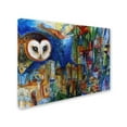 thumbnail image 2 of Trademark Fine Art 'Owl' Canvas Art by Oxana Ziaka, 2 of 3