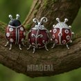 thumbnail image 4 of MIADEAL Ladybug Charms in Gift Box, 925 Sterling Silver, Womens Christmas Gift, 4 of 5