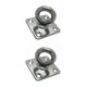 thumbnail image 2 of Toystoory Hebilla de placa de ojo colgante de techo de barco, gancho de suspensión de acero inoxidable, piezas de mantenimiento, Hardware para coche al 6MM 2piezas Toystoory  CBP367187, 2 of 6