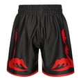 thumbnail image 2 of YONGHS Kids Boys Girls Boxing Shorts Muay Thai Kickboxing MMA Gym Training Trunks Type I 9-10, 2 of 7