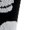 White, variant on Knee High Socks for Women Men LSQii Unisex Halloween Novelty Crew Socks with Skull Skeleton Patterns, Fall Fashion Funny Gift for Party or Daily Outfit
