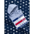 thumbnail image 3 of Happy July 4Th And My Birthday Hoodie Men -Image by Shutterstock, Male Medium, 3 of 4