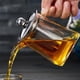 thumbnail image 5 of Tetera de vidrio de borosilicato con coladores de té Tetera con infusor extraíble Té 450ml, 5 of 7