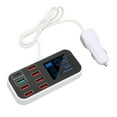 thumbnail image 2 of Cargador USB de 8 Puertos, Estacia de Carga USB de Automóviles de Carga Múltiple Función de Protecciónis Resistente Al FUEGO 40 W CARGA RÁPIDA LIGERA PARA ELSO DEL, 2 of 7