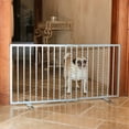 Cardinal Gates Wrought Iron Step Over Freestanding Pet Gate 24"41.25