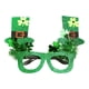 thumbnail image 2 of Gafas de Sol Verdes con Tréboles Del Día de San Patricio, Montura Festiva para Fotos y Celebraciones., 2 of 6