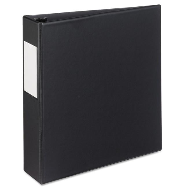 Avery AVE08727 Durable Non View Binder with Dura Hinge, Black - 11 x 8.5 in