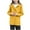 Yellow, variant on Kiijoy Little Girls Hooded Windbreaker Jacket Outerwear Coat for Kids Lightweight Raincoat