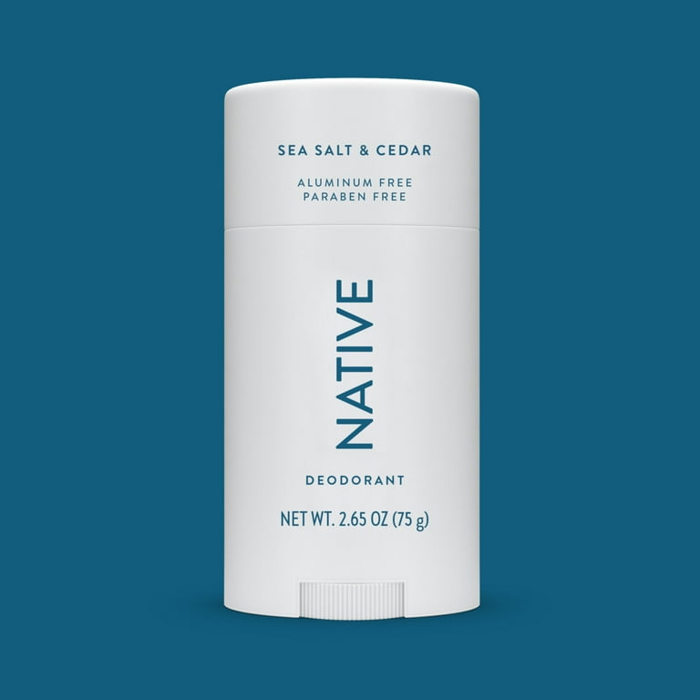 Native Sea Salt & Cedar デオドラント75g×2個 Native Deodorant, Aluminum Free, Sea Salt & Cedar, for Women