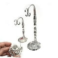 thumbnail image 4 of Vintage Incense Burner with Lid Church Censer with Chain Tabletop Ornament L, 4 of 9