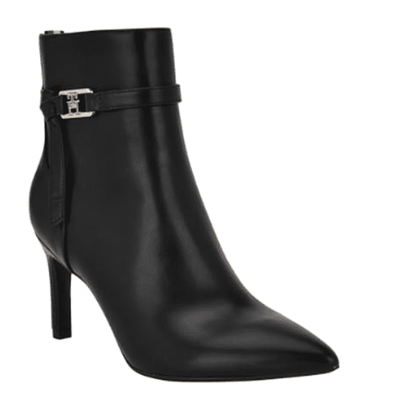 Tommy Hilfiger Women's Black Jorine Bootie, 10 M