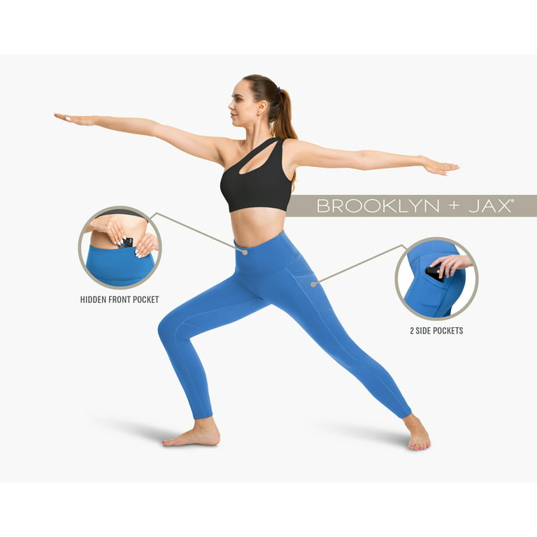 Women's High Waist Yoga Leggings 7/8 Tummy Control Workout Active