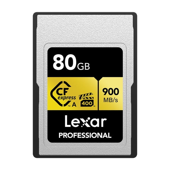 Lexar Professional CFexpress Type A Card GOLD Series (80 GB), 80 GB