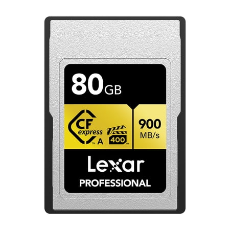 Lexar Professional CFexpress Type A Card GOLD Series (80 GB), 80 GB