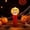 Multicolor-F, variant on Large LED Lighted Halloween Pumpkin Outdoor Decoration, Weatherproof Blow-Molded Plastic for Yard Porch & Commercial