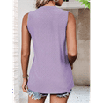 thumbnail image 4 of Women'S Summer Casual Crewneck Cap Sleeve Shirts XXL, 4 of 6