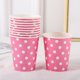 thumbnail image 4 of Toystoory 10 Uds taza fiesta bebé cena decoración del hogar mantel tazas cumpleaños comida Cupcake hornear banquete recipiente ceremonia Cocina y Comedor Rosado Toystoory HA072605-03, 4 of 6