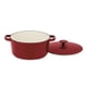 thumbnail image 1 of Cazuela Cuisinart de hierro fundido esmaltado, 5 litros, roja, 1 of 3