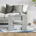 thumbnail image 3 of vidaXL Coffee Table Concrete Grey 55.5x55x45 cm Engineered Wood, 3 of 4