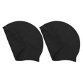 thumbnail image 1 of OULII 2Pcs Waterproof Silicone Cap for Women, 1 of 8