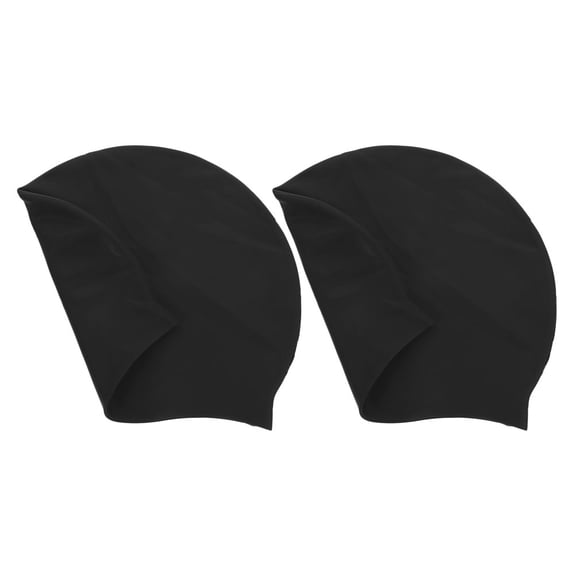 Phenofice 2Pcs Round Silicone Cap for Women