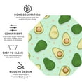 thumbnail image 4 of Balery 6 Pcs Avocadoleather Coasters Set, Drink Table Cup Coasters For Living Room Kitchen Coffee Decor, 4 of 9
