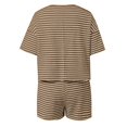 thumbnail image 4 of MAIHAN Womens Two Piece Outfits Spring Outfits for Women 2026 Short Sleeve Tops Shorts Trendy 2 Piece Summer Shorts Set Dressy Casual Outfits for Women, 4 of 5