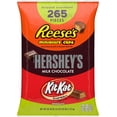 thumbnail image 3 of REESE'S, HERSHEY'S and KIT KAT Assorted Milk Chocolate Miniatures Candy, Easter, 80.39 oz Bulk Variety Bag (265 Pieces), 3 of 4