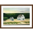 thumbnail image 2 of Art.com October on Cape Cod Giclee Print by Edward Hopper, Brown Frame Wall Art, 23" x 17", 2 of 5