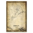 thumbnail image 3 of Amalfi Vintage Map Prints Canvas, Italy Map Art Canvas, Canvas, Amalfi Map City style vintage Canvas , Canvas Wall Art, Street Map Artwork Canvas, 3 of 6