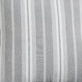 thumbnail image 2 of Olivia Gray PWT01617 20 x 20 in. Tyson Striped Cotton Pillow, Charcoal, 2 of 4
