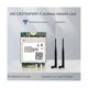 thumbnail image 2 of Dual Band WiFi 5 Wireless Network Card, M.2 NGFF Interface with Bluetooth 5.0 for PC/Laptop - Aw-Cb375Nf Module, 2 of 5