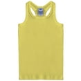 thumbnail image 2 of Basico Girl's Racer Back Tank Top 100% Cotton Sleeveless, 2 of 4