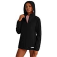 thumbnail image 6 of Women's Jackets Lightweight Puffer Plus Size Nylon Hooded Cool Sun Protection Coat for Summer Travel, 6 of 6