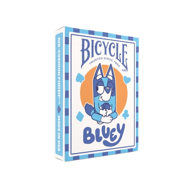 Baraja de cartas Bicycle Bluey para juegos en familia