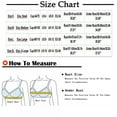 thumbnail image 3 of Penkiiy Women Bras Women's Bra Wire Free Underwear OnePiece Cross Side Buckle Bra Everyday Underwear Bras Beige Bras, 3 of 3