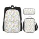 thumbnail image 1 of Balery Floral Mochila Escolar 3 en 1 para Niños - Mochila Resistente con Lonchera Térmica y Estuche - Mochila Escolar para Niños y Niñas, 1 of 7