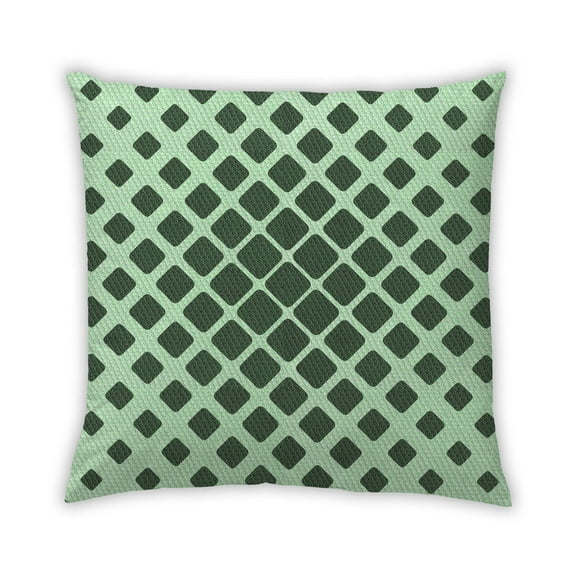 Ahgly Company Outdoor Square Contemporary Throw Pillow, 18 inch by 18 inch