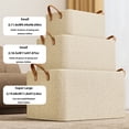 thumbnail image 6 of Cipaher Foldable Storage Bin Cloth Wardrobe Storage Box for Home Essentials, Large, 6 of 6