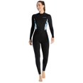 thumbnail image 3 of Nookwell Women’s UPF50+ Neoprene Front-Zip Long Sleeve Full Leg Wetsuit – Quick-Dry Sun Protection for Snorkeling & Surfing, 3 of 12