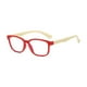 thumbnail image 1 of Gafas para niños con marco de silicona que bloquea la luz azul y protección UV4 para computadora flexible. rojo, 1 of 7
