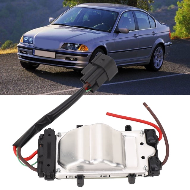 Radiator Fan Control Module, 7561757 Sturdy Engine Cooling Fan Control Module for 3 Series E46 1998 To 2006