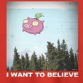 thumbnail image 3 of Invader ZIM - Gir Riding A Flying Pig - I Want To Believe - Toddler And Youth Short Sleeve Graphic T-Shirt, 3 of 5
