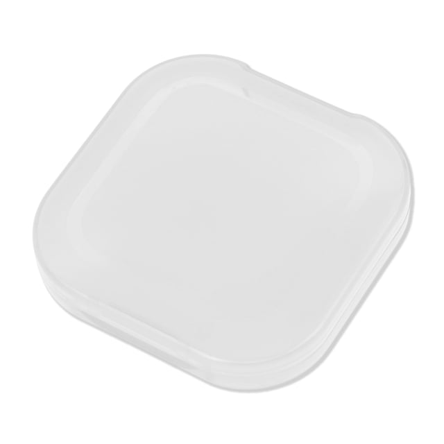 Unique Bargains 1 Pc Caja para Brackets Caja de Almacenamiento Portátil Transparente Blanca
