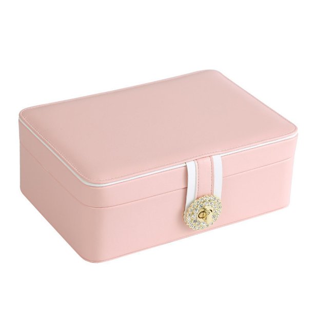 Organizador de joyero portátil for colecciones de accesorios de collares de anillos