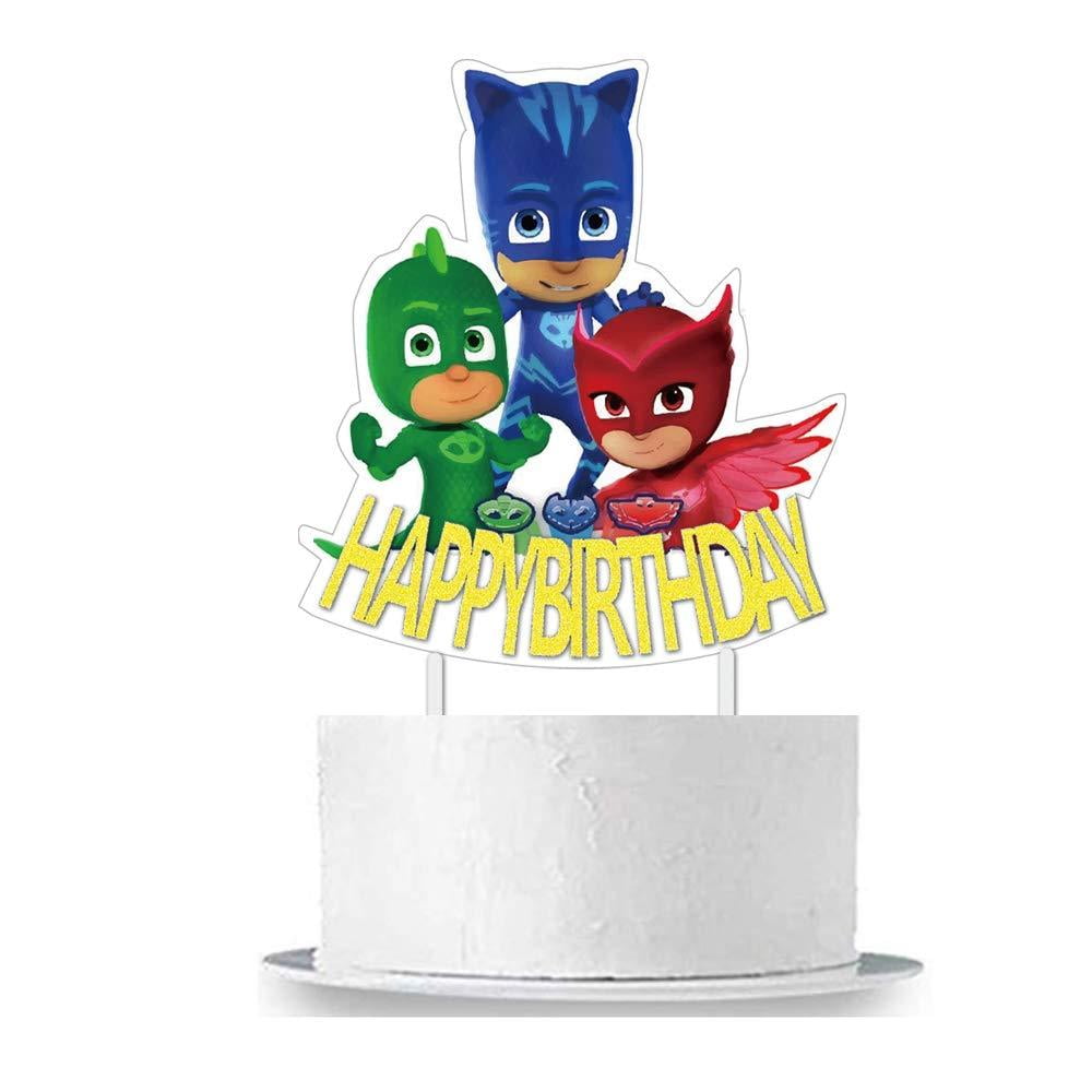 PJ Masks Birthday Cake Topper