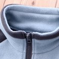 thumbnail image 2 of Veste à Capuche à Capuche Réversible à Fermeture Éclair Complète pour Bébé Garçon Garçon Garçon (Bleu 5-6 Ans), 2 of 5