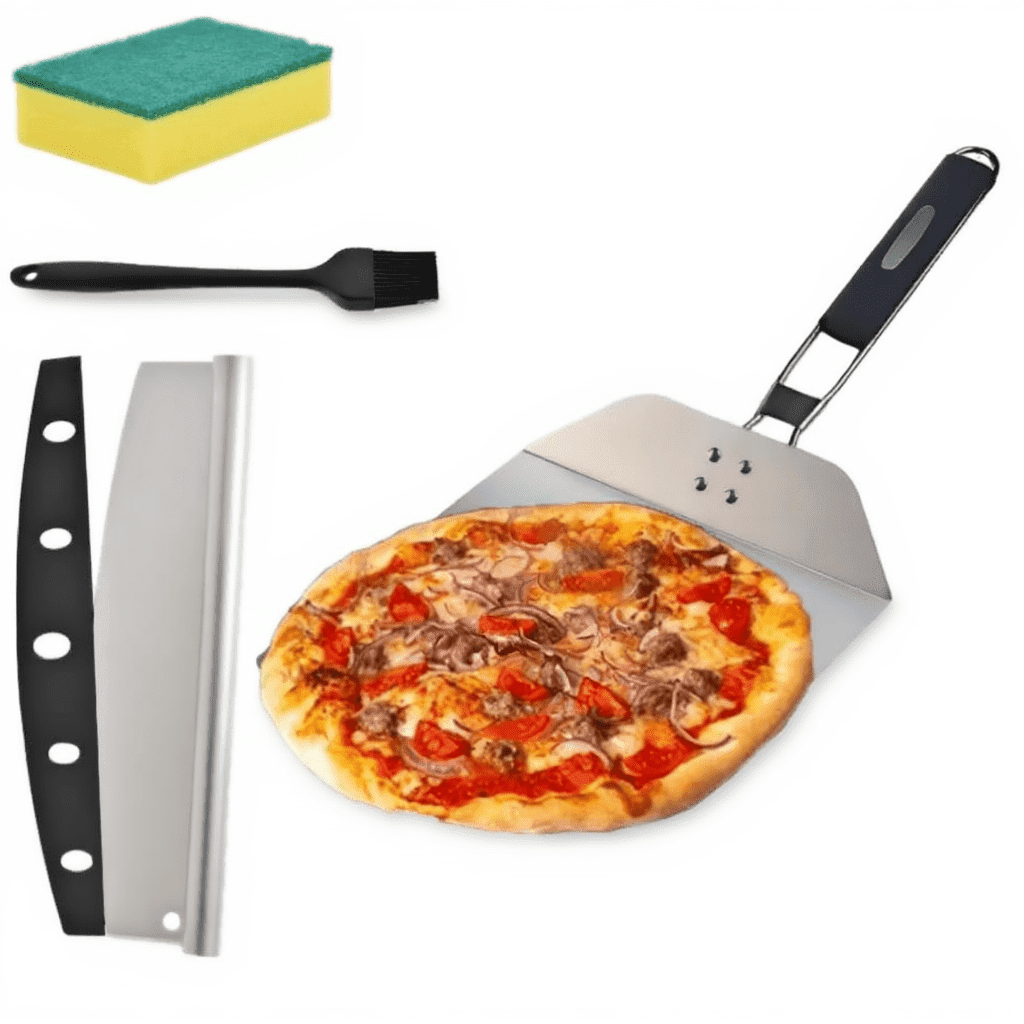 Ninja Woodfire Outdoor Perforated Pizza Peel, Rust Resistant, Fire