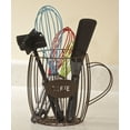 thumbnail image 3 of Miles Kimball Coffee Cup Wire Basket, Brown Decorative Wire Basket, 3 of 3
